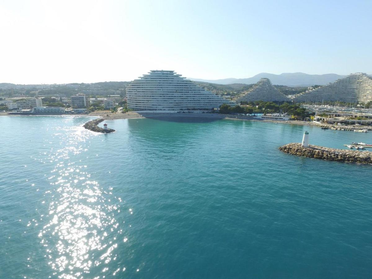 Studio Renove En Bord De Mer Avec Terrasse, Parking Et Wifi A Villeneuve-Loubet - Fr-1-252A-29 Ngoại thất bức ảnh